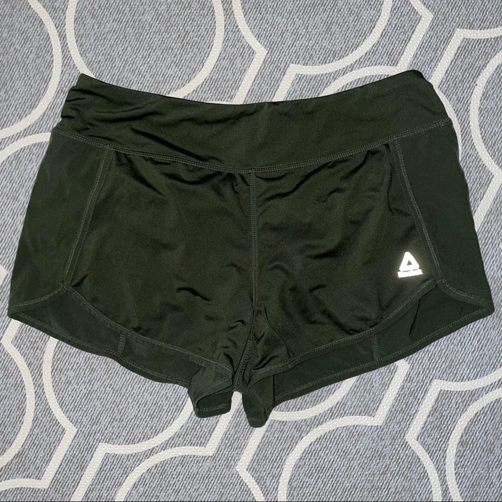 Reebok Green Workout Running Shorts